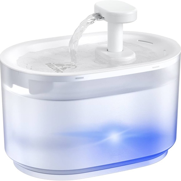 DELOMO Other - Cat Water Fountain Dispenser 118oz/3.5L Smart Pump LED Water Level Detect